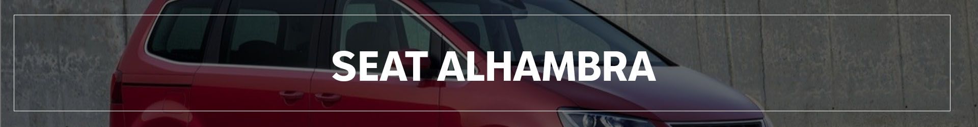 SEAT ALHAMBRA | Automocion Terry Concesionario SEAT Cadiz